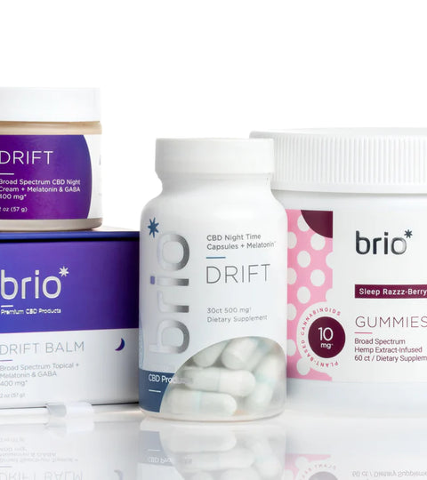 sleep bundle including different types of CBD products