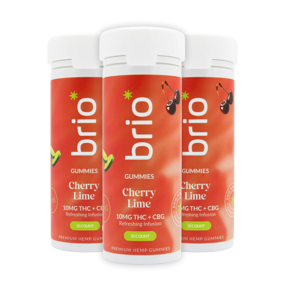 Brio Cherry Lime Gummies