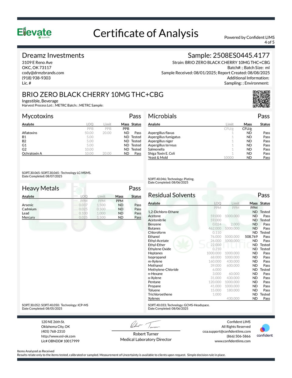 Brio Zero Black Cherry