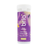 Brio Sour Lavender Lemonade Gummies