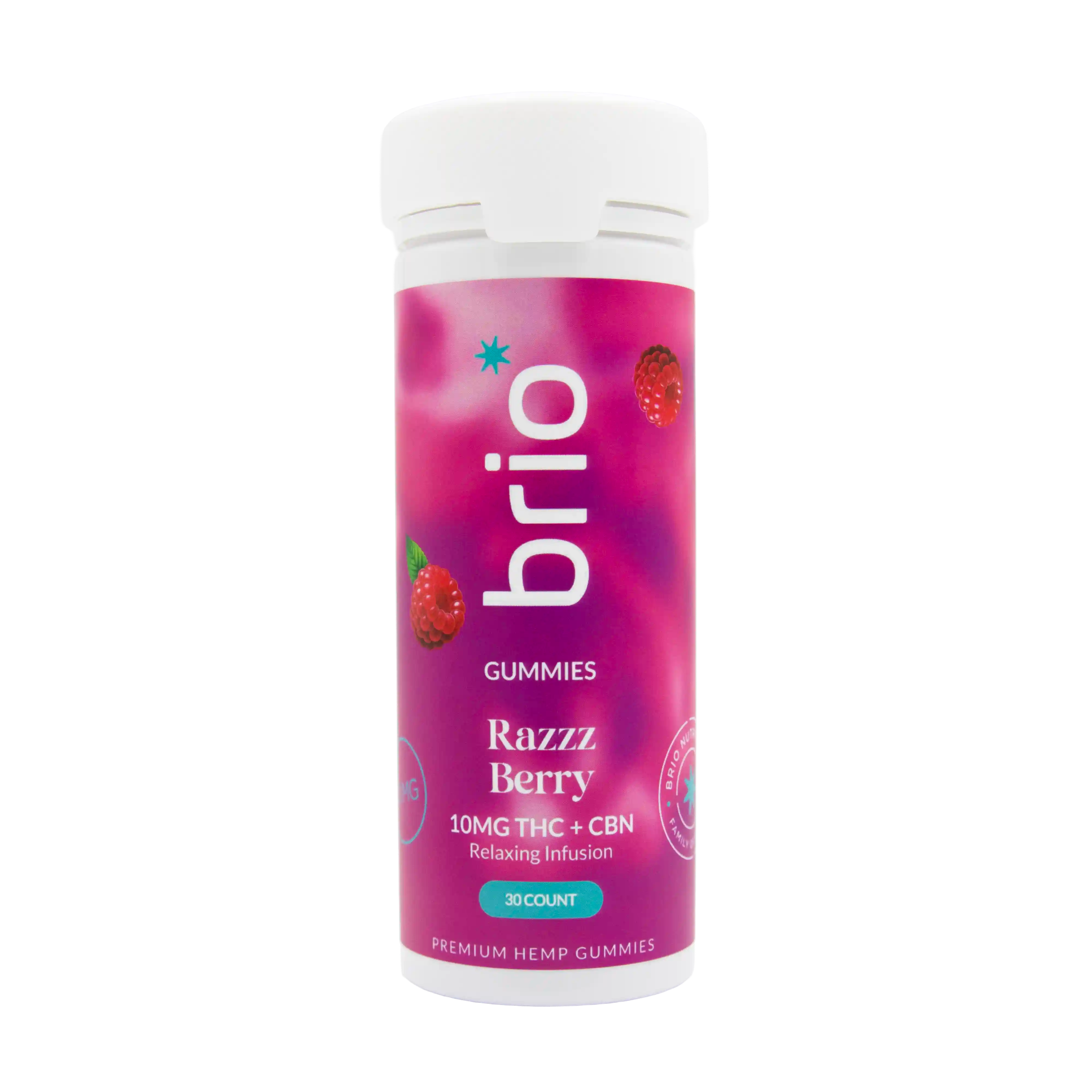 Brio Razz Berry Gummies