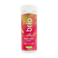 Brio Sour Watermelon Lime Gummies