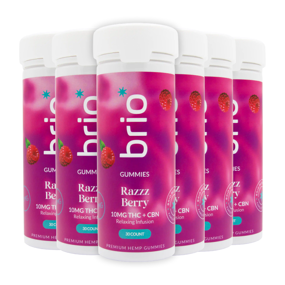 Brio Razz Berry Gummies