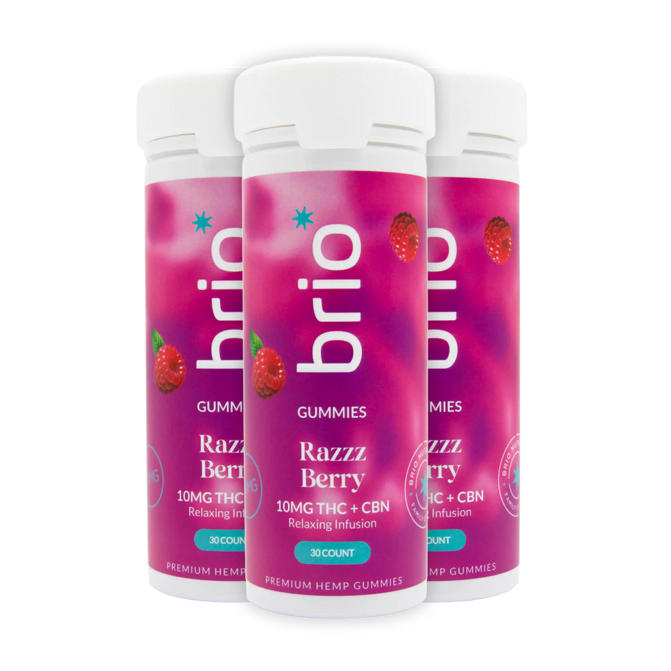 Brio Razz Berry Gummies