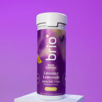 Brio Sour Lavender Lemonade Gummies